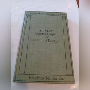 Huxley Autobiography And Selected Essays Used Vintage Book